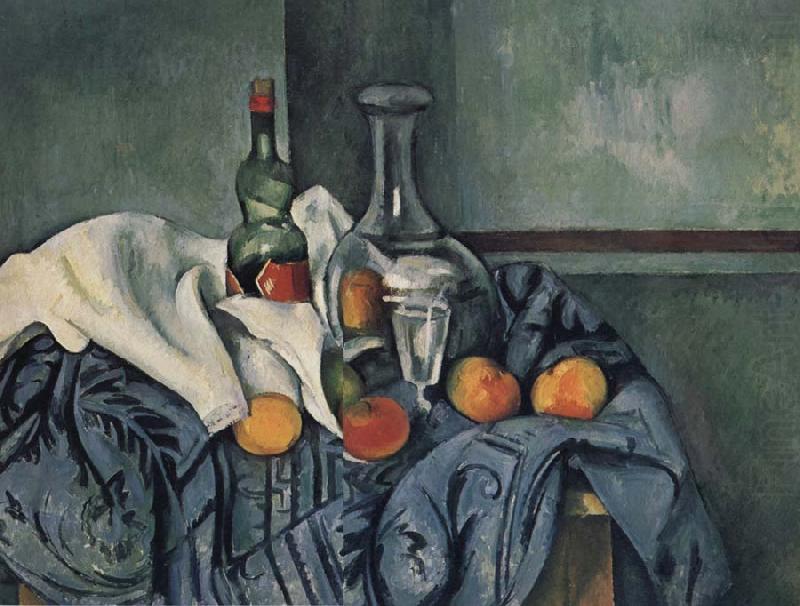 Paul Cezanne Nature mort a la Bouteille de Peppermint china oil painting image